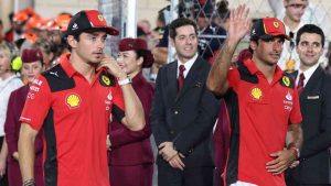 Charles Leclerc e Carlos Sainz - Foto Ansa - Ilgiornaledellosport.net