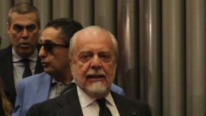 Aurelio De Laurentiis - Foto Lapresse - Ilgiornaledellosport.net