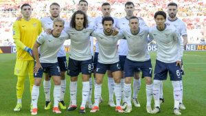 Foto di squadra per la Lazio - Lapresse - Ilgiornaledellosport.net