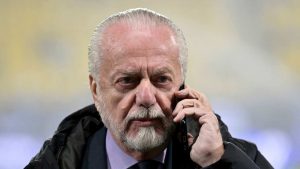 Aurelio De Laurentiis - Foto Lapresse - Ilgiornaledellosport.net