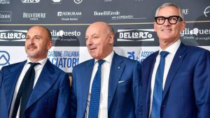 Ausilio, Marotta, Antonello - Foto Lapresse - Ilgiornaledellosport.net