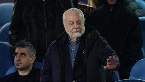 Aurelio De Laurentiis - Foto Lapresse - Ilgiornaledellosport.net