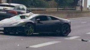 Incidente auto Lamborghini - Fonte X - Ilgiornaledellosport.net