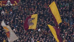 Tifosi Roma - Foto Lapresse - Ilgiornaledellosport.net